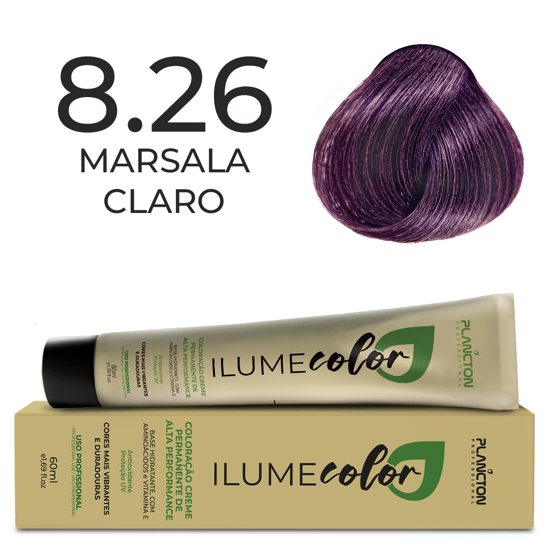 ILUME COLOR PLANCTON - 8.26 MARSALA CLARO