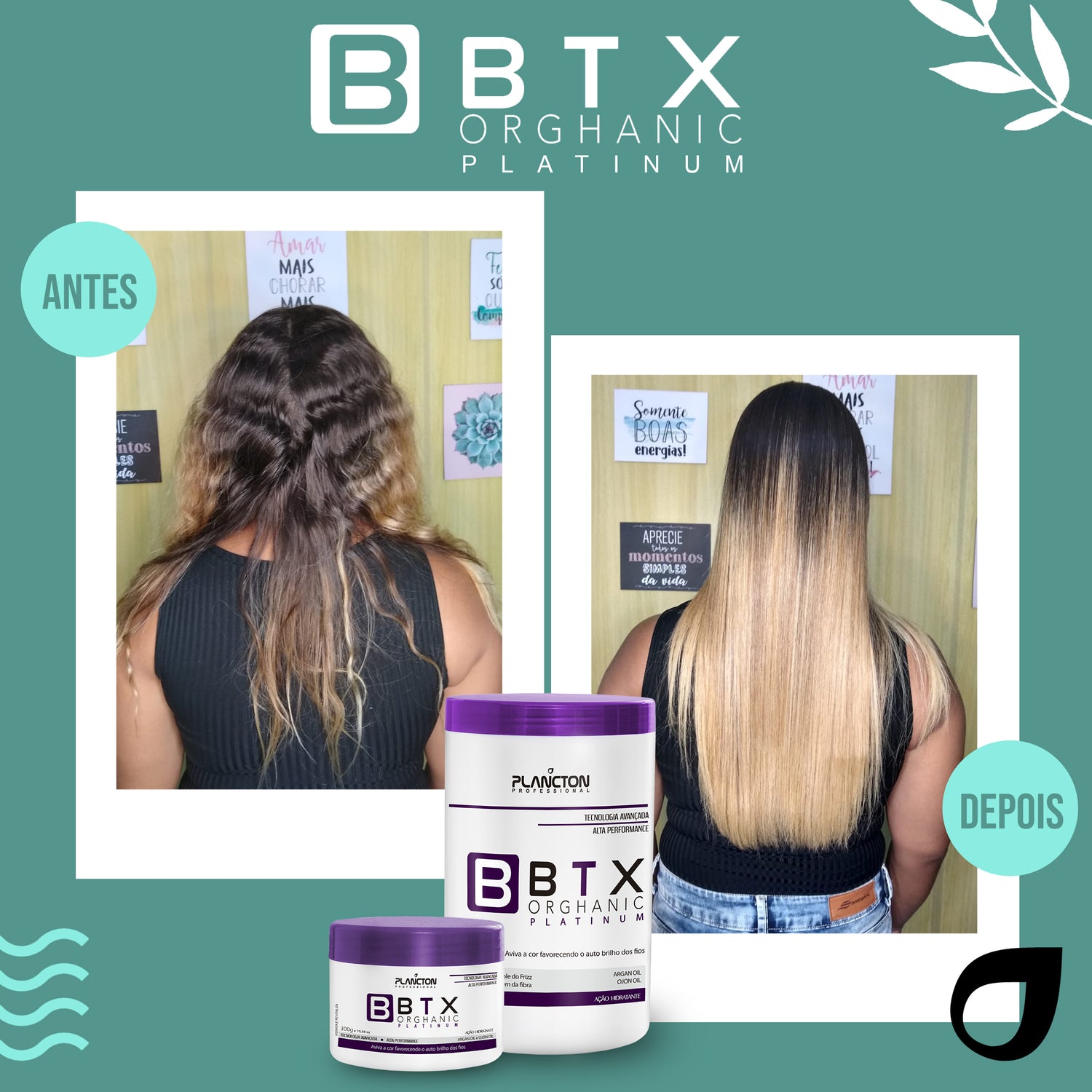 BTX Capilar Blond - Máscara Revitalizante - 500g