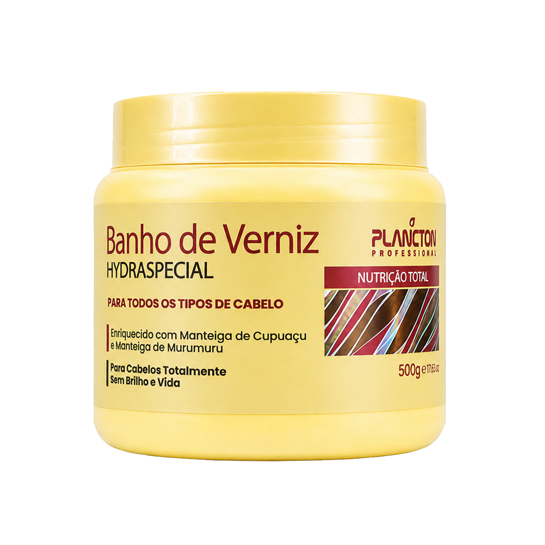 Banho de Verniz- Máscara de tratamento Plancton - 500g