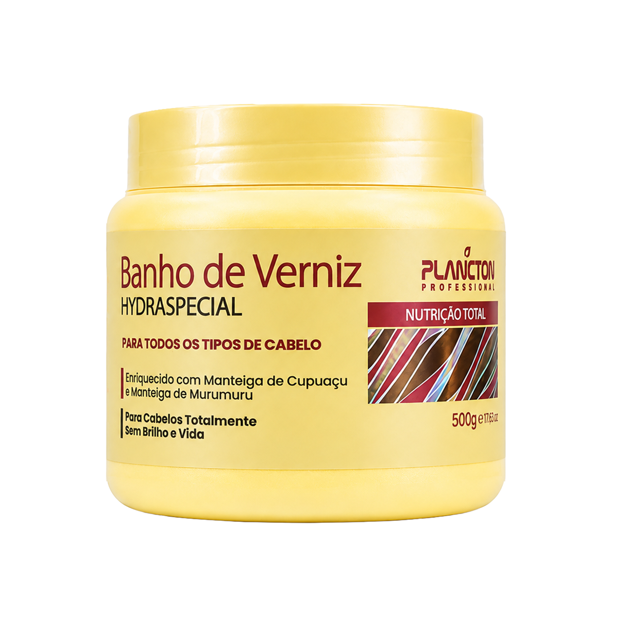 Banho de Verniz- Máscara de tratamento Plancton - 500g