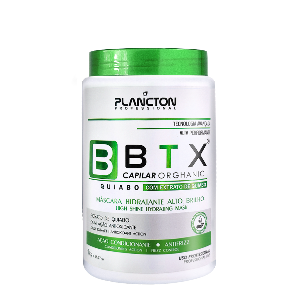 BTX QUIABO Orghanic - Máscara Revitalizante - 1KG