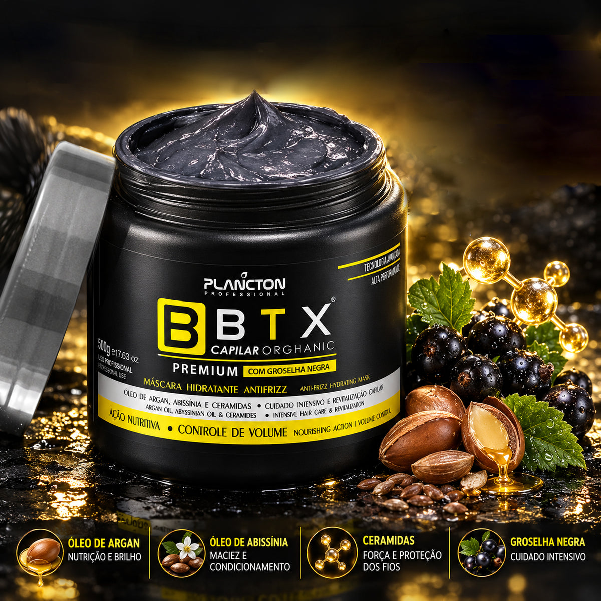 BTX Premium - Máscara Hidratante Antifrizz - 1kg