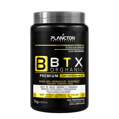 BTX Premium - Máscara Hidratante Antifrizz - 1kg