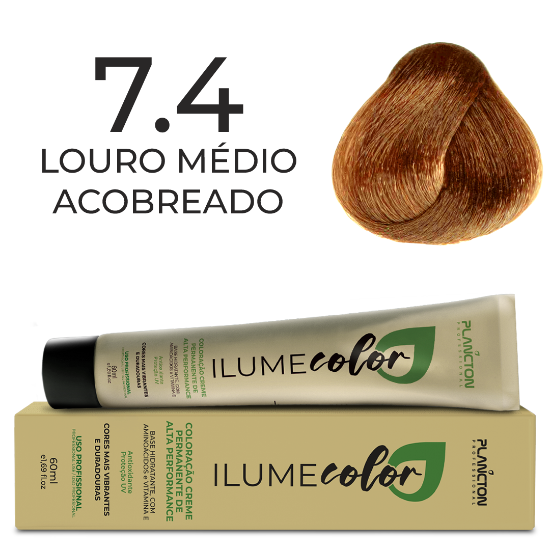 ILUME COLOR PLANCTON - 7.4 LOURO MÉDIO ACOBREADO