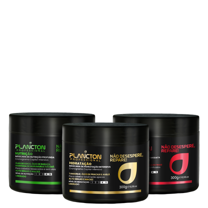 Kit Máscaras NDR - Não Desespere, Repare! Cronograma Plancton