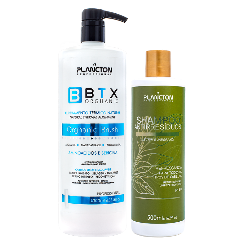 Btx Orghanic Brush + Shampoo Antirresíduo
