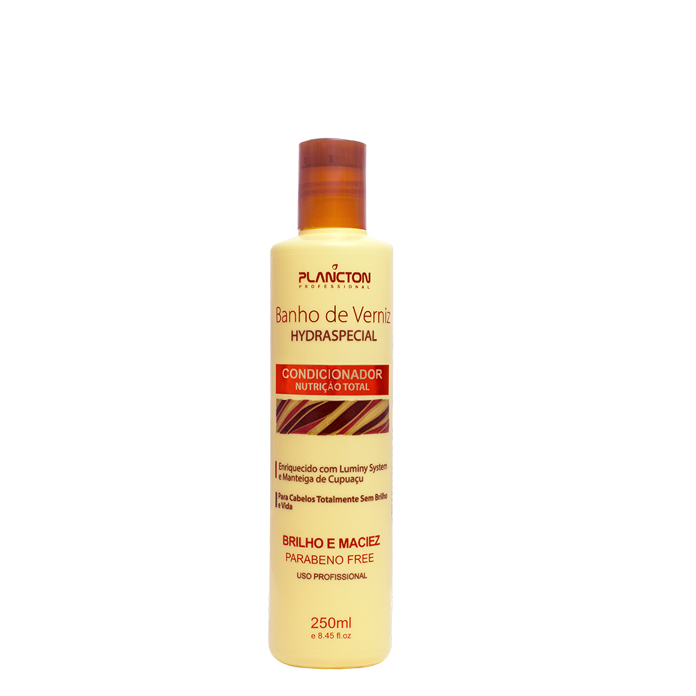 Condicionador Banho de Verniz Nutrição Total 250 ml Plancton