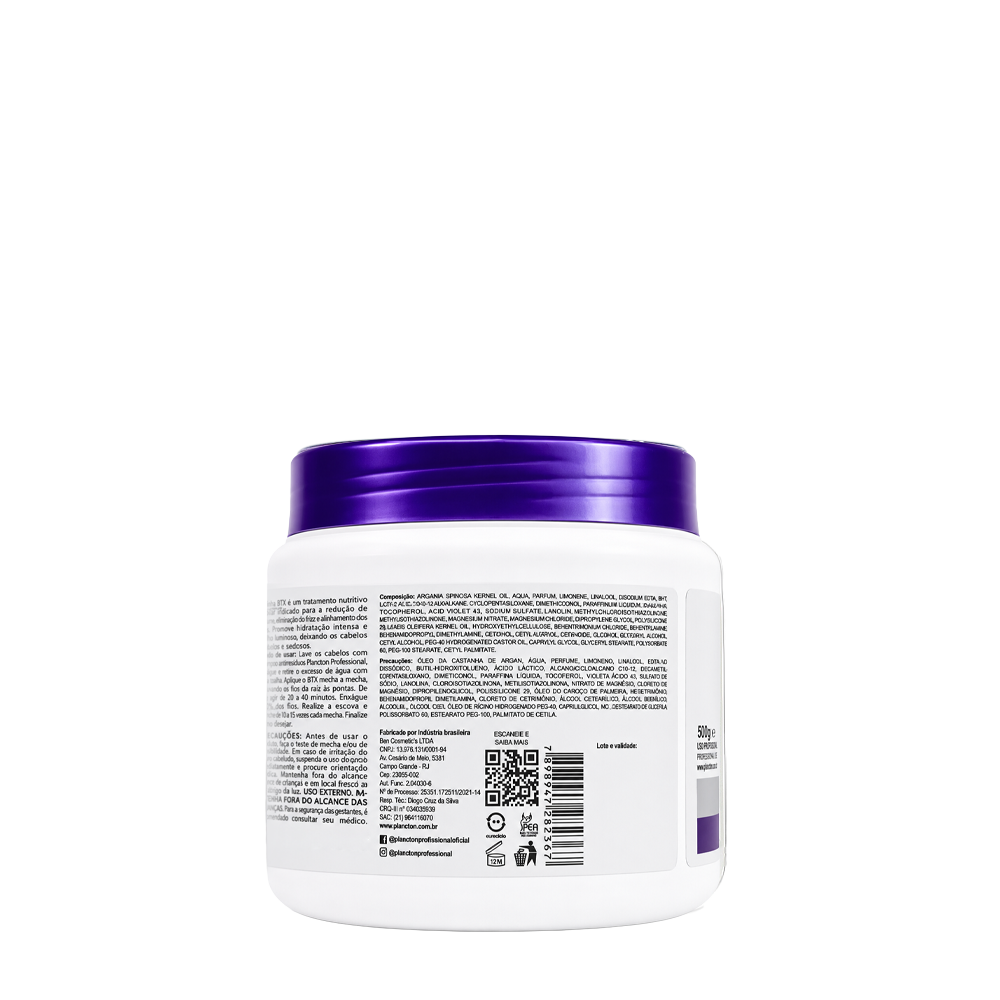 BTX Capilar Blond 500g +  SH Antirresiduo 500ml - Plancton Professional