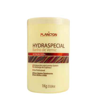 Banho de Verniz- Máscara de tratamento Plancton - 1Kg