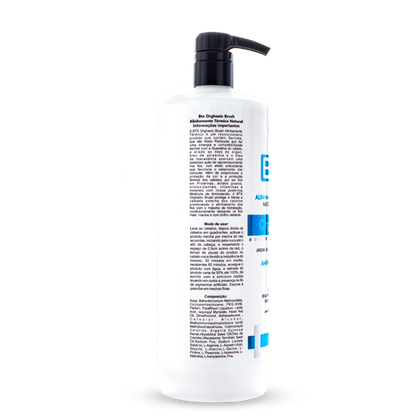 BTX Orghanic Brush 1L – Redução de Volume Sem Formol + Kit Aplicador Grátis
