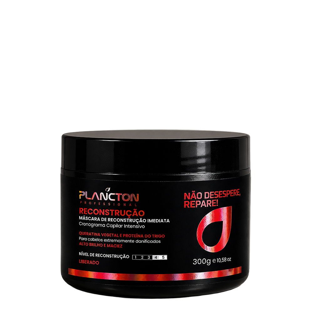 Máscara Reconstrução Imediata NDR - Não Desespere, Repare! Plancton - 300g