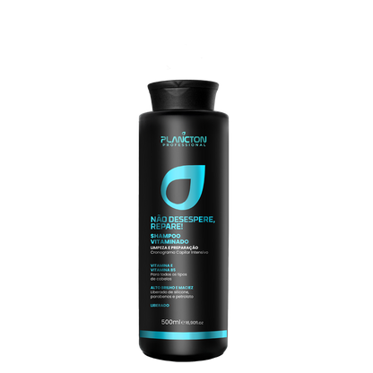 Kit Hidratação + Shampoo NDR - Não Desespere, Repare! Cronograma Plancton