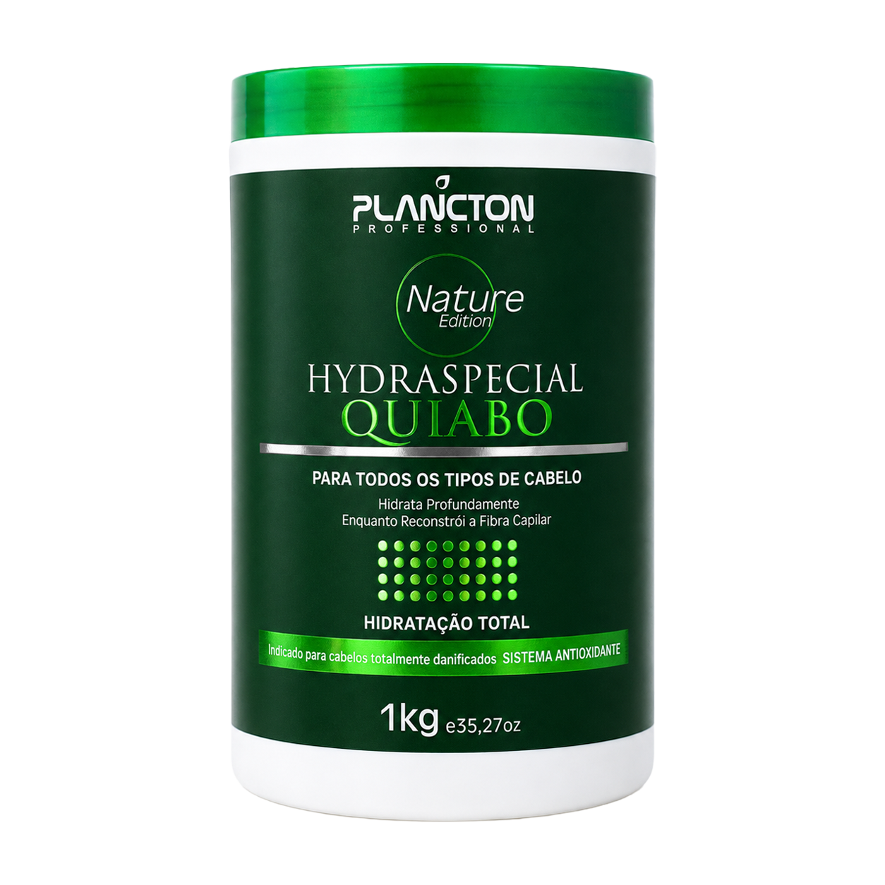 Quiabo - Máscara de tratamento Plancton - 1Kg