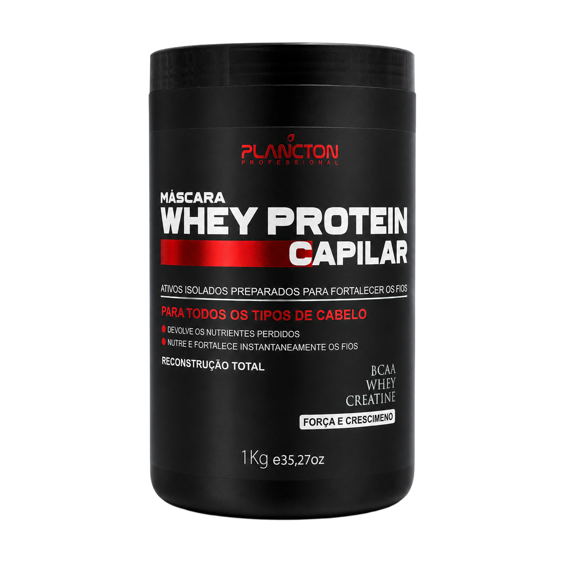 Whey Protein - Máscara de tratamento 1KG - Plancton