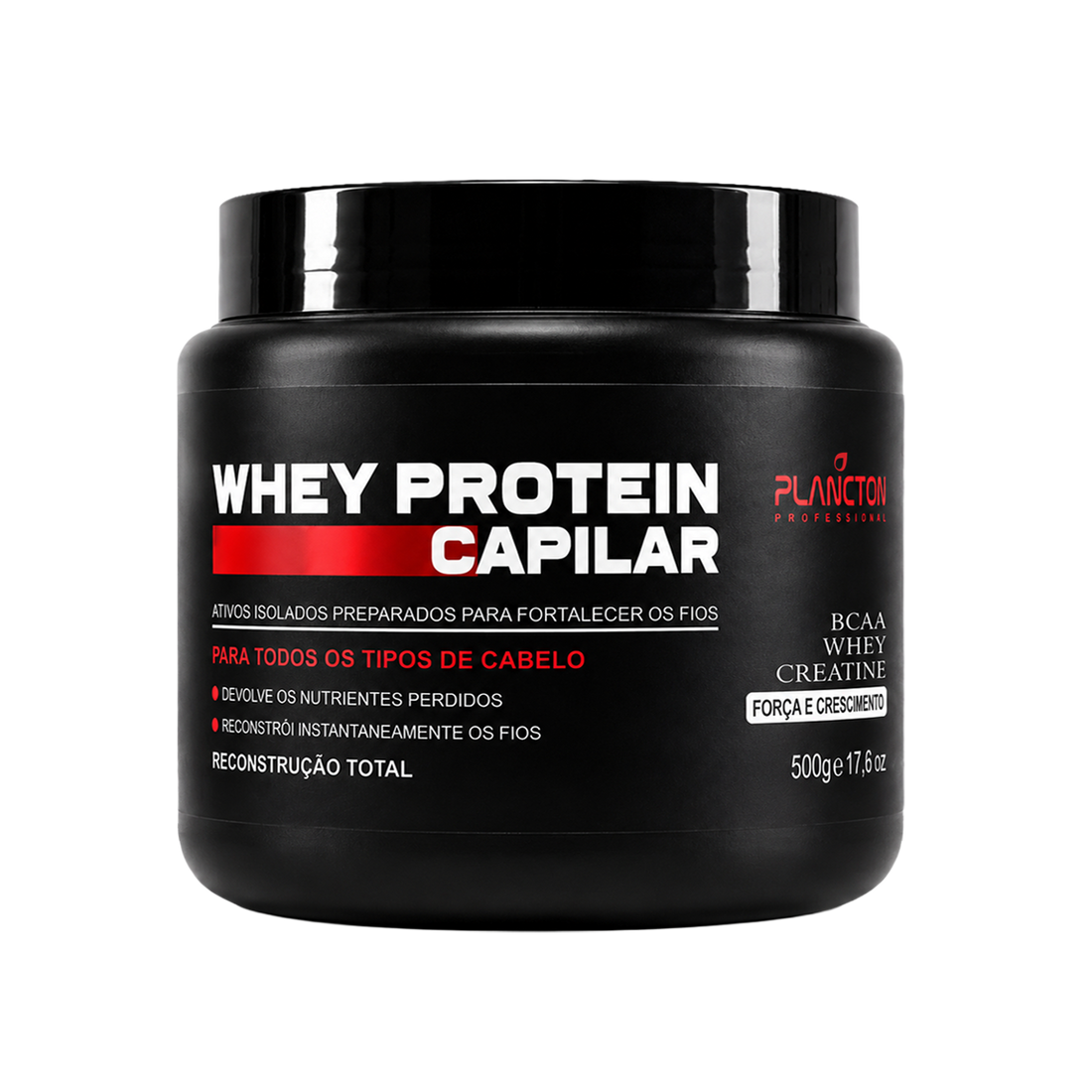 Whey Protein - Máscara de tratamento Plancton - 500g