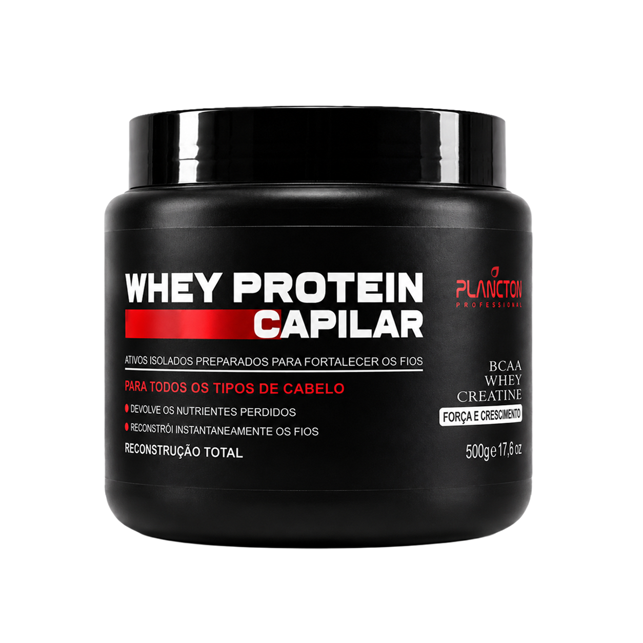 Whey Protein - Máscara de tratamento Plancton - 500g